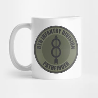 8th Infantry Division (subdued) Mug